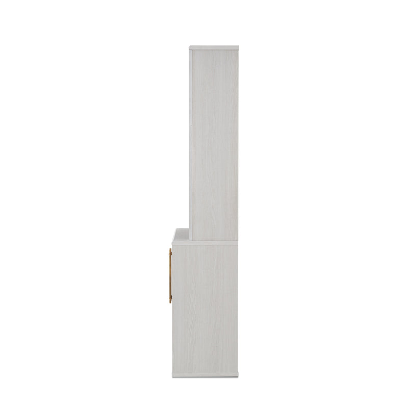 Blake Modular Storage Cabinet with Hutch Acrylic