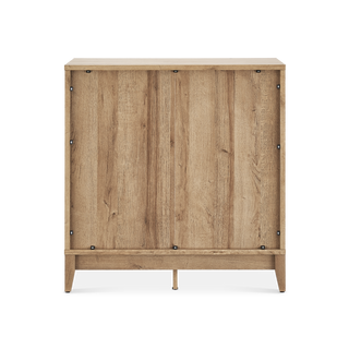 Brooklyn Modular Cabinet in Golden Oak, angled view 3