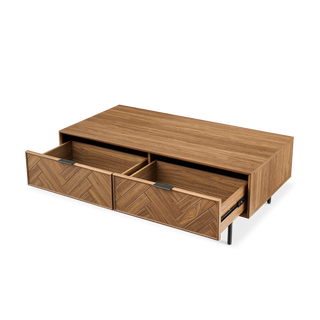 Axis Herringbone 59" TV Stand & Coffee Table Set