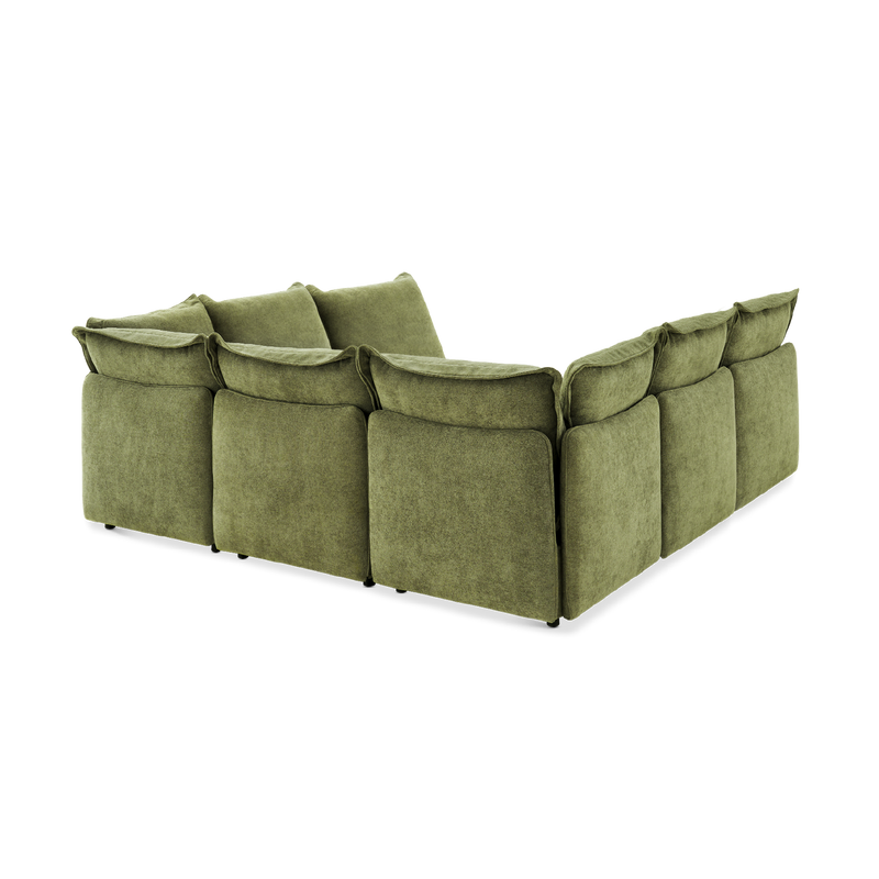 Qoosh 9-Seat Cloud Pit Sectional