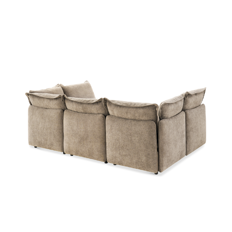 Qoosh 6-Seat Cloud Pit Sectional