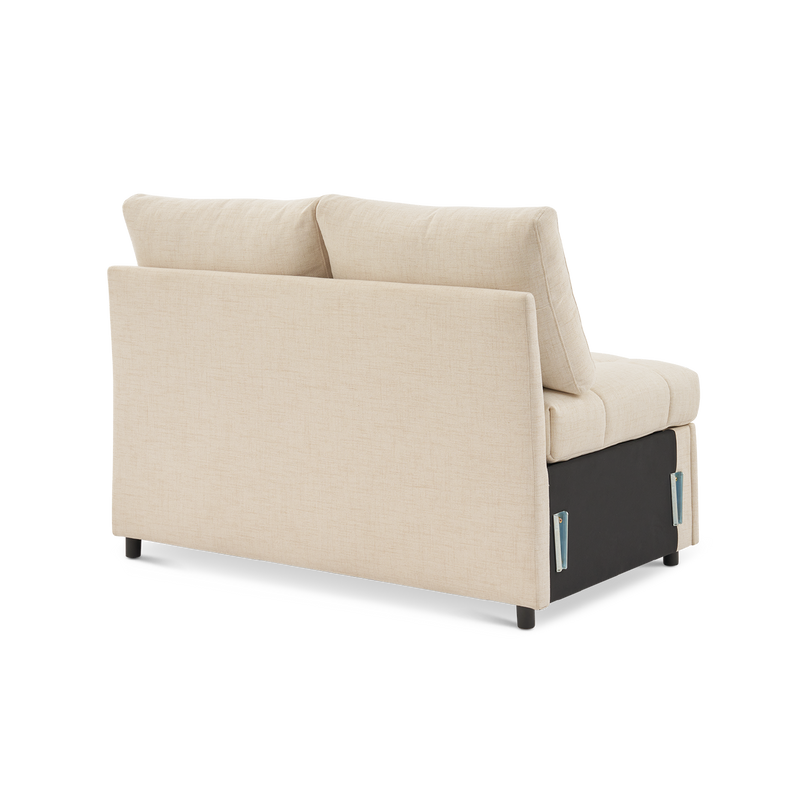 SleepStash 2 Seater Armless Pull-Out Sleeper