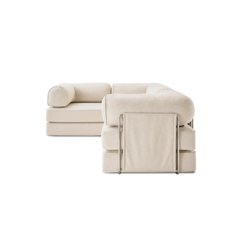 JelliCouch L-Shaped Sofa, Corner Closed