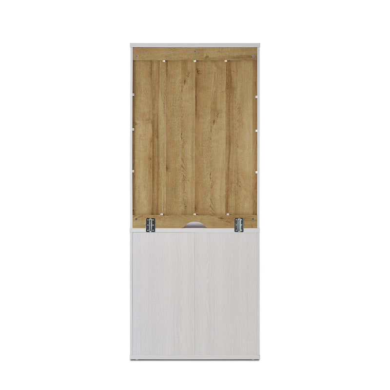 Blake Modular Storage Cabinet with Hutch Arched