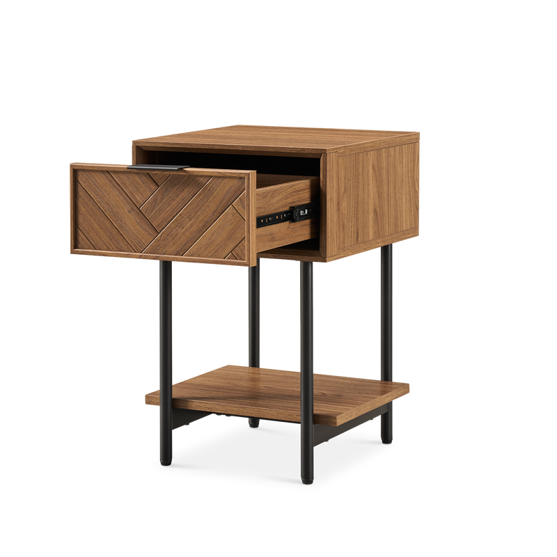 Axis 3-Piece Bedroom Set (6-Drawer Dresser, Nightstands)