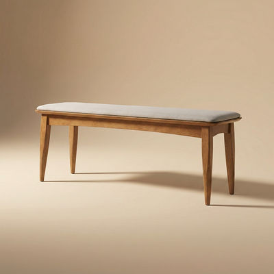 Retrovie Mid-Century Modern 47" Dining Bench