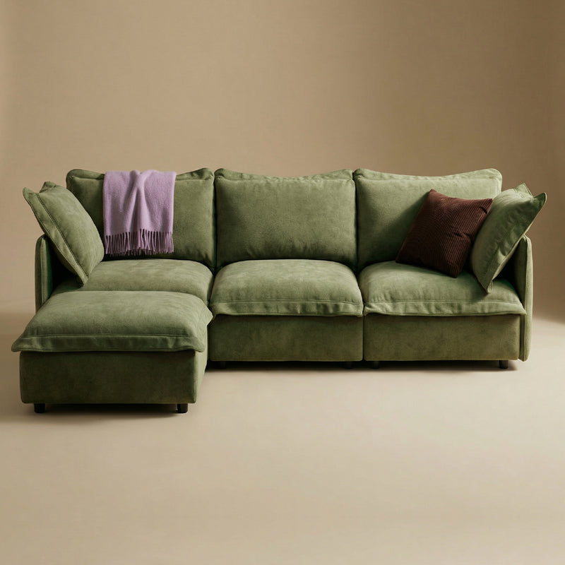 Qoosh 4-Seat L-Shaped Cloud Sofa