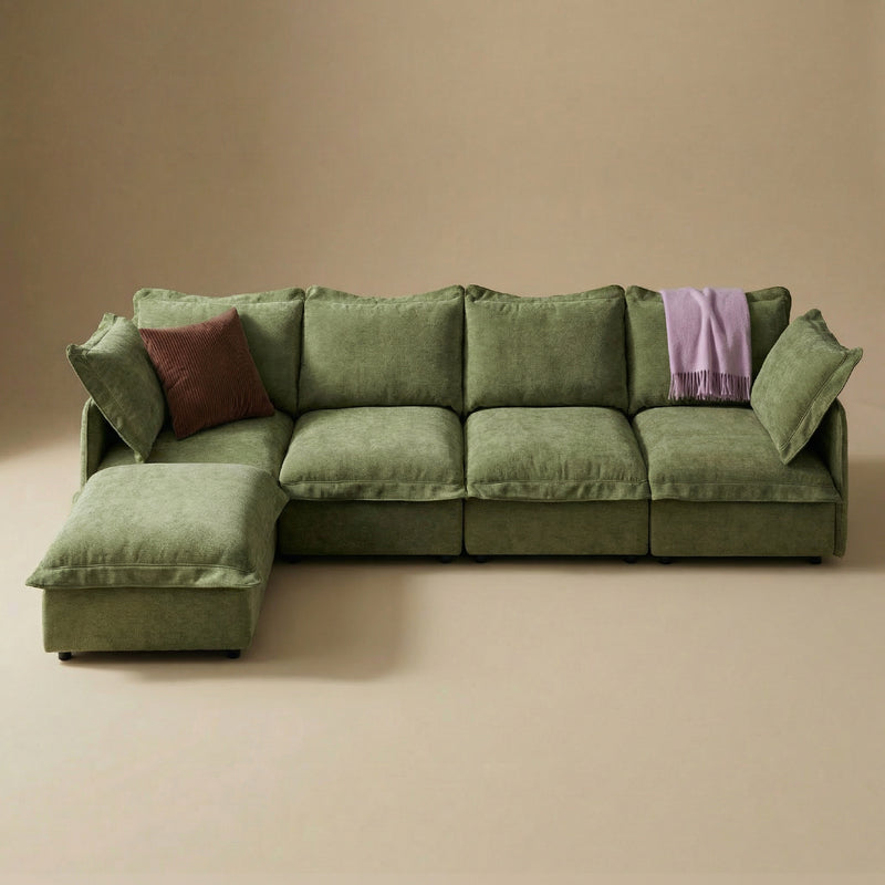 Qoosh 5-Seat L-Shaped Cloud Sofa
