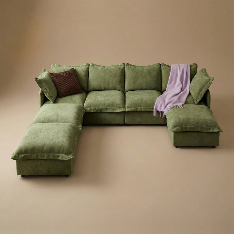 Qoosh 7-Seat U-Shaped Cloud Sofa