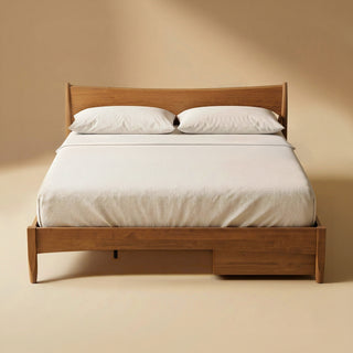 Retrovie Mid-Century Modern King Bed