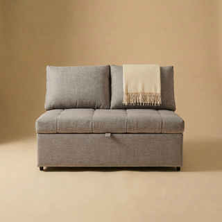 SleepStash 2 Seater Armless Storage Sofa