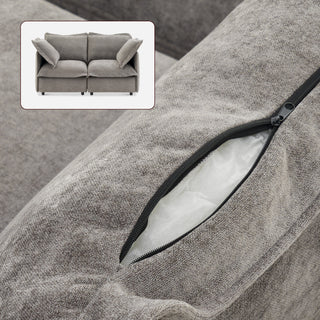 Qoosh Slipcover Only - 2-Seat Loveseat