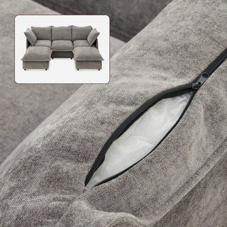 Qoosh Slipcover Only - 5-Seat U-Shaped Sofa