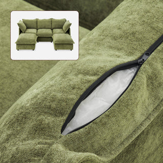 Qoosh Slipcover Only - 5-Seat U-Shaped Sofa