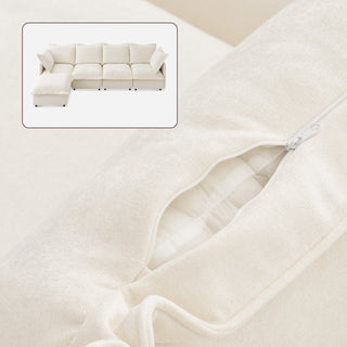 Qoosh Slipcover Only - 5-Seat L-Shaped Sofa