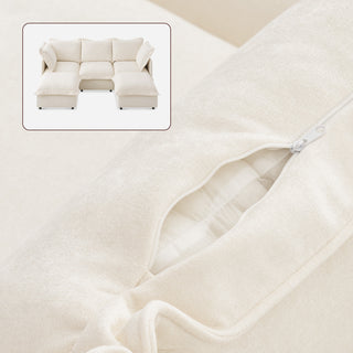 Qoosh Slipcover Only - 5-Seat U-Shaped Sofa