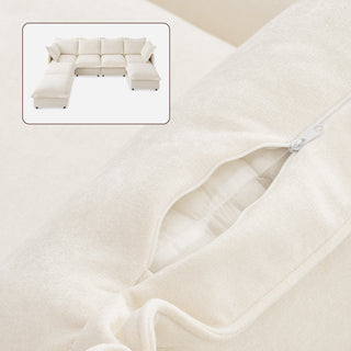 Qoosh Slipcover Only - 7-Seat U-Shaped Sofa