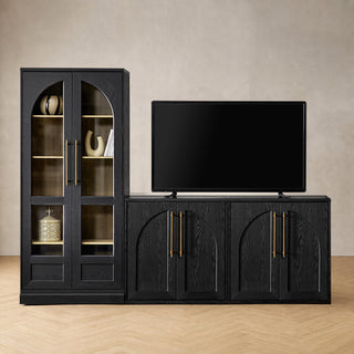 Blake L Shape Entertainment Center Style 2