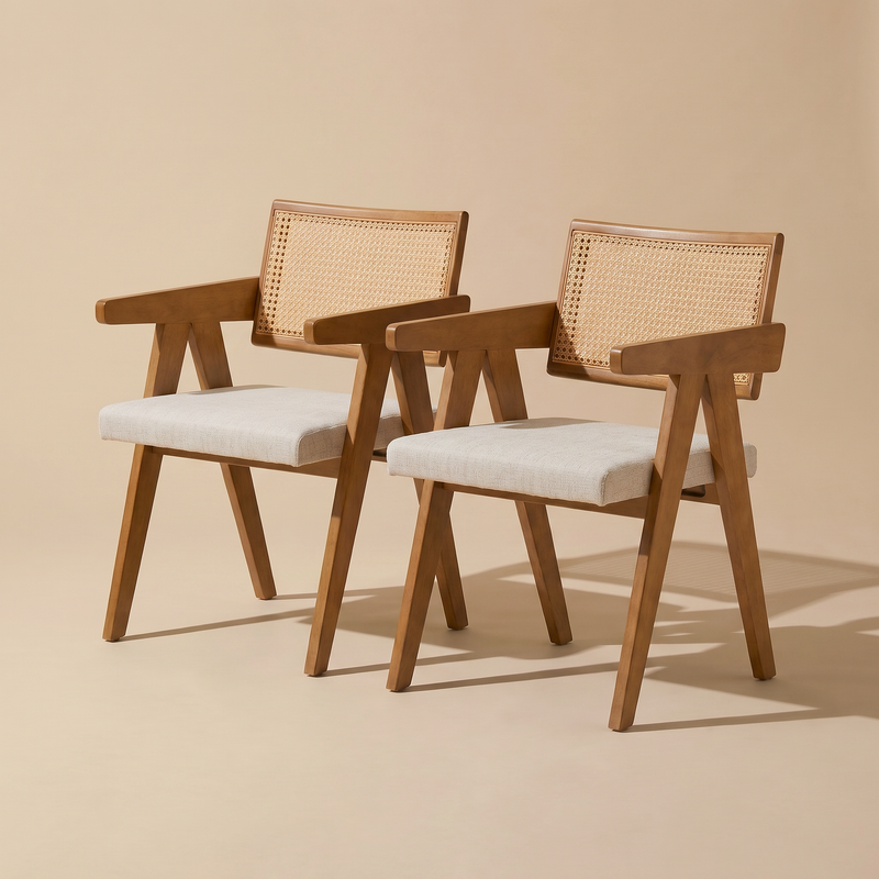 Weava Rattan Dining Armchair
