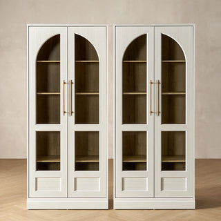 Blake Tall Acrylic Display Cabinet Arched