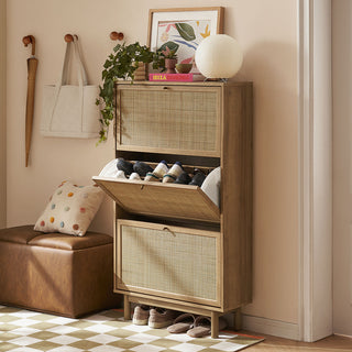 Hannah Shoe Cabinet, Riviera Oak