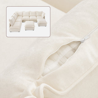 Qoosh Slipcover Only - 8-Seat U-Shaped Sofa