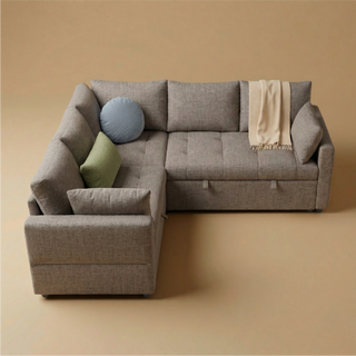 SleepStash 5-Seat V-Shaped Sofa Bed