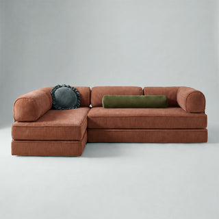 JelliCouch L-Shaped Sofa, Corner Open