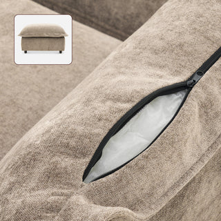 Qoosh Slipcover Only - Storage Ottoman