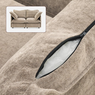 Qoosh Slipcover Only - 2-Seat Loveseat