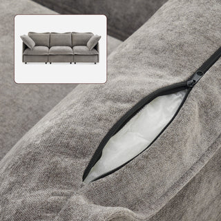Qoosh Slipcover Only - 3-Seat Sofa