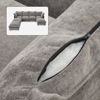 Qoosh Slipcover Only - 7-Seat U-Shaped Sofa