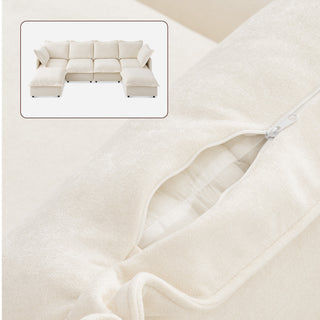 Qoosh Slipcover Only - 6-Seat U-Shaped Sofa