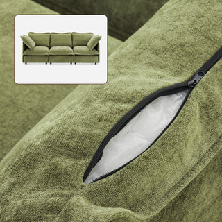 Qoosh Slipcover Only - 3-Seat Sofa