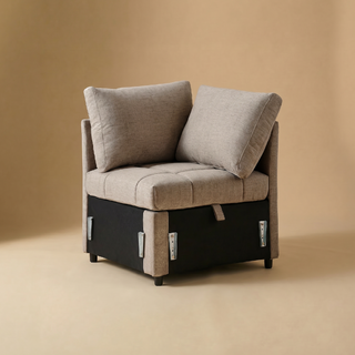 SleepStash Corner Sofa