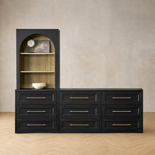 Blake L Shape Entertainment Center Style 1