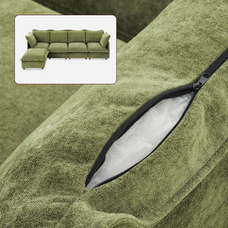 Qoosh Slipcover Only - 5-Seat L-Shaped Sofa