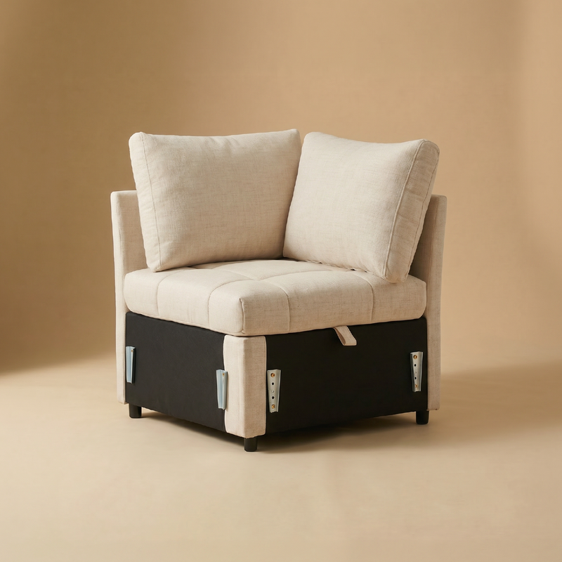 SleepStash Corner Sofa
