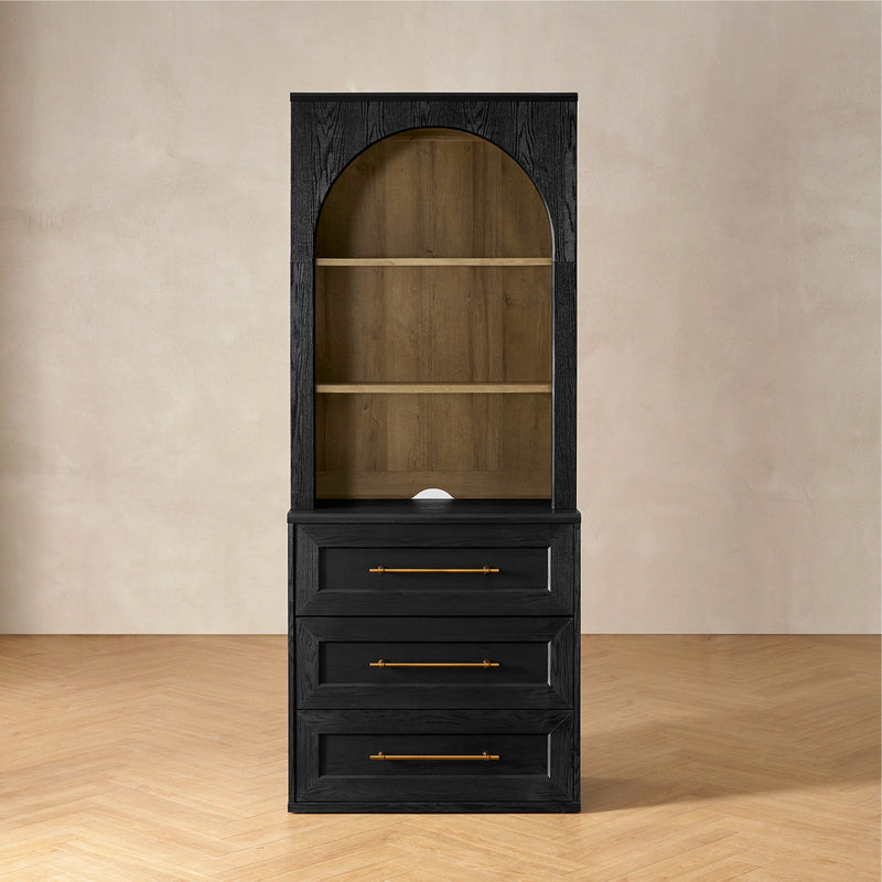 Blake 3 Drawer Dresser with Hutch