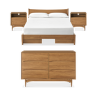 4-Piece King Bedroom Set with Underbed Storage