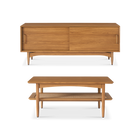 59" TV Stand + 40" Rectangular Coffee Table