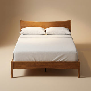 Retrovie Mid-Century Modern Queen Bed