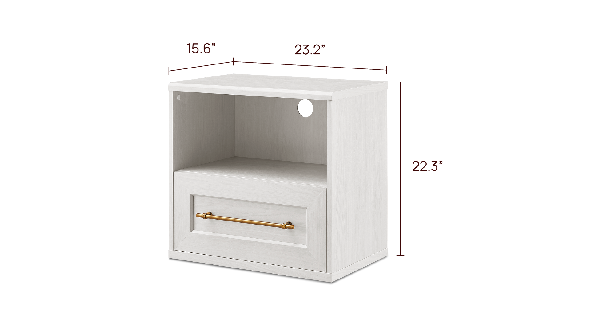 Blake 1-Drawer Nightstand