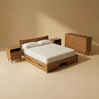 Retrovie 4-Piece King Bedroom Set