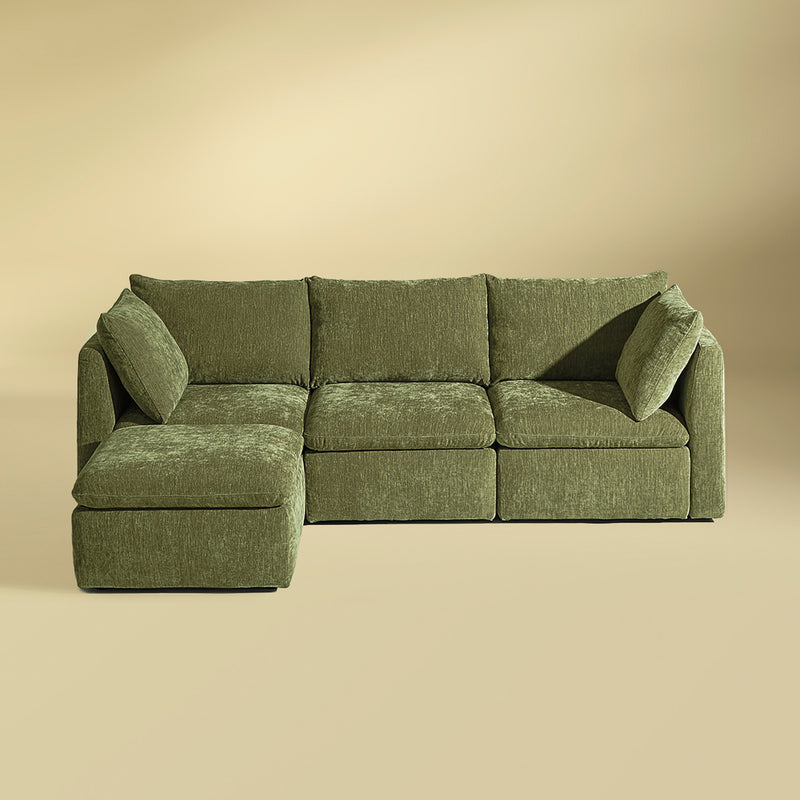 Macy 4-Seat L-Shaped Modular Sofa