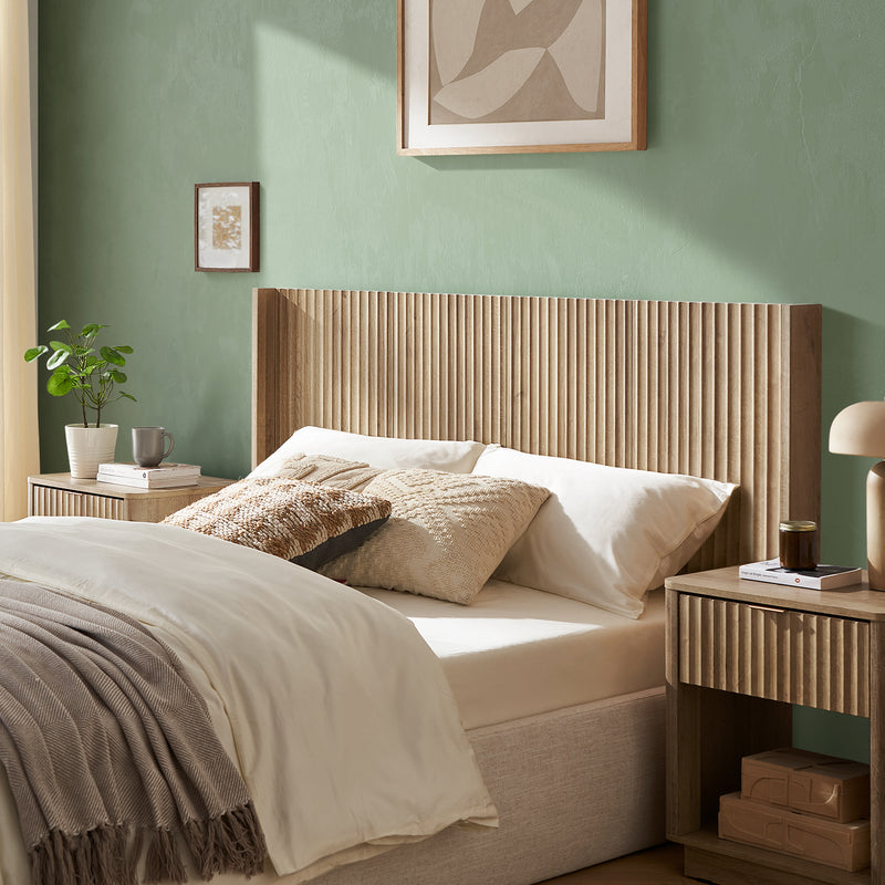 Brooklyn Bedroom Set - 3-Drawer Dresser (Pair) + Headboard