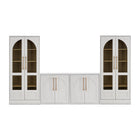 Short + Tall Arched Cabinets