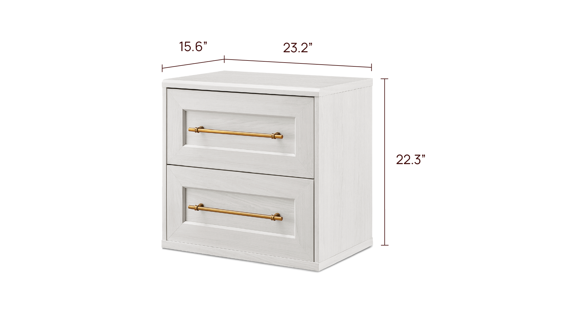 Blake 2-Drawer Nightstand