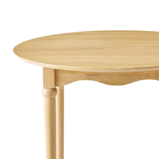 Elowen Farmhouse Bistro Round Dining Table