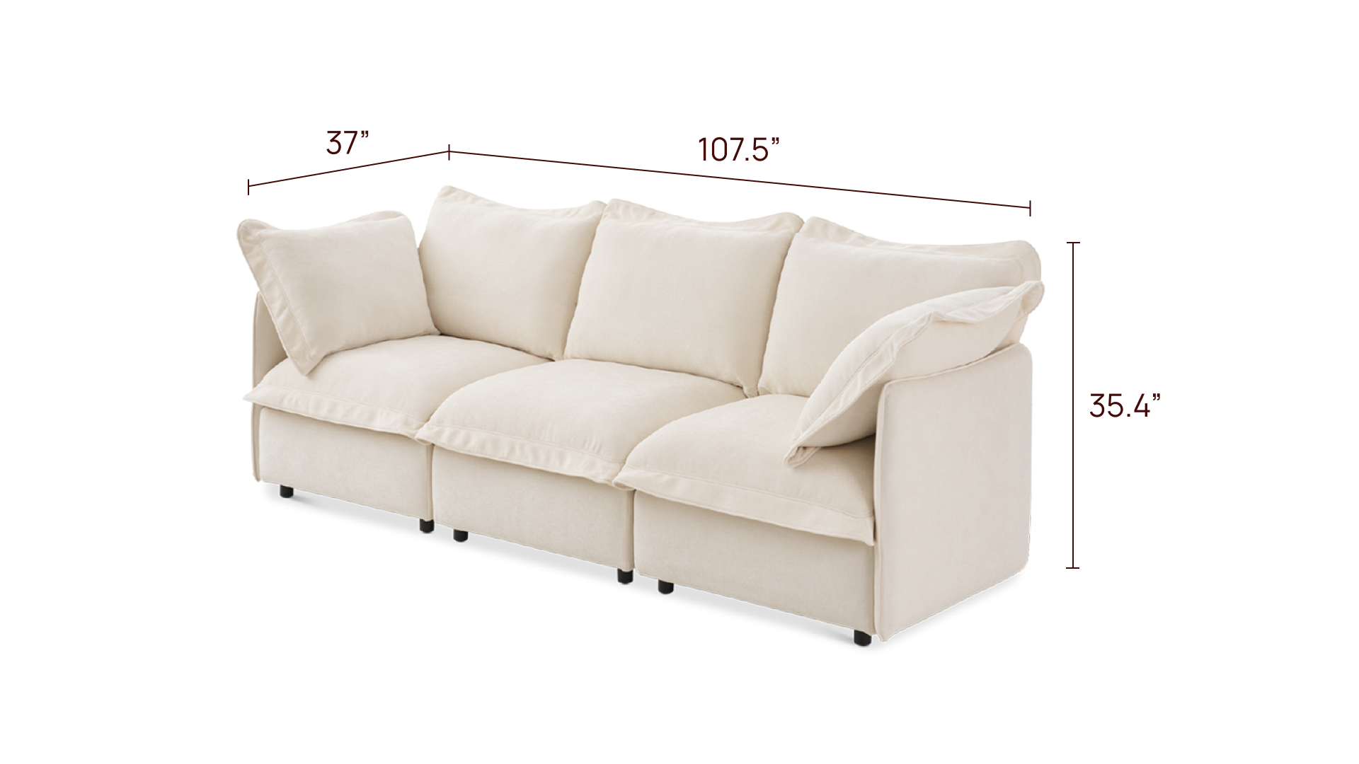 Qoosh 3-Seater